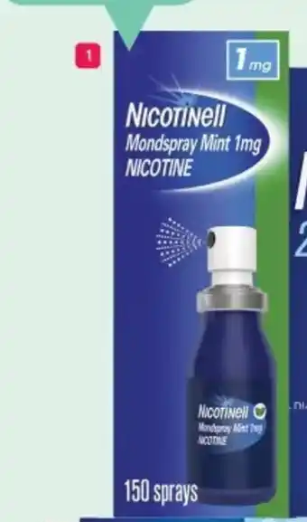 Etos Nicotinell mondspray aanbieding