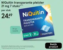 Etos NiQuitin transparante pleister aanbieding