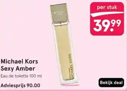 Etos Michael Kors Sexy Amber aanbieding