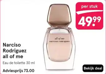 Etos narciso rodriguez all of me aanbieding