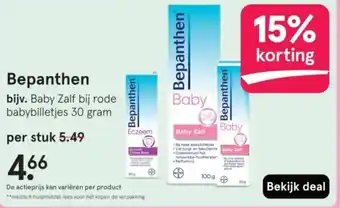 Etos Bepanthen aanbieding