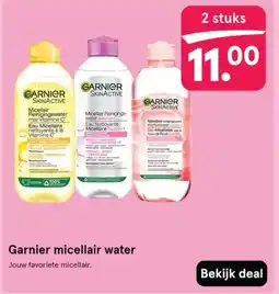 Etos Garnier micellair water aanbieding