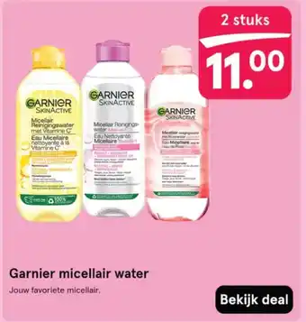 Etos Garnier micellair water aanbieding