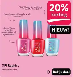 Etos O.P.T RapiDry aanbieding