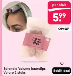 Etos Splendid Volume haarclips Velcro aanbieding