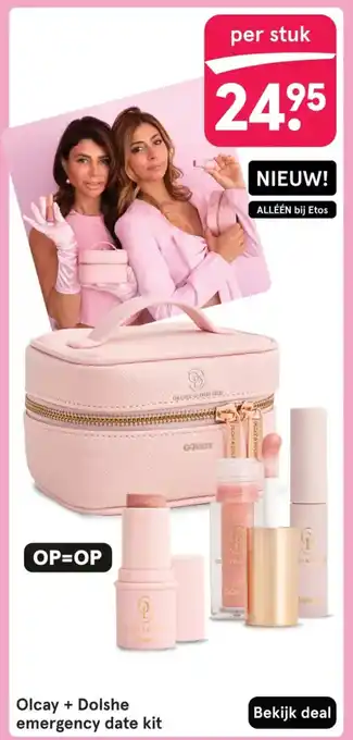Etos Olcay + Dolshe emergency date kit aanbieding
