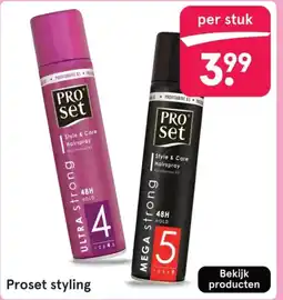 Etos Proset styling aanbieding