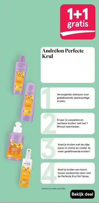 Etos Andrélon Perfecte Krul aanbieding