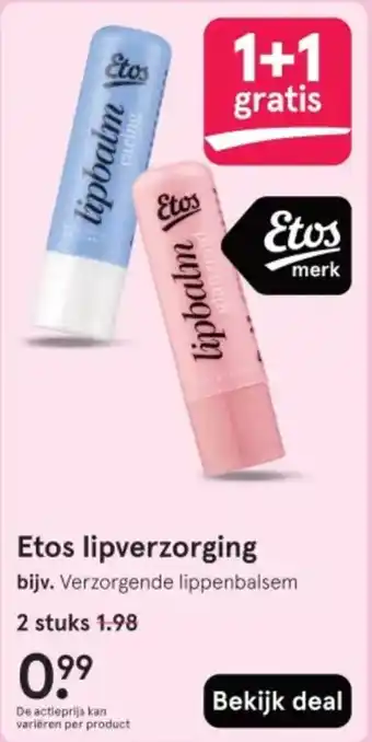 Etos Etos lipverzorging aanbieding