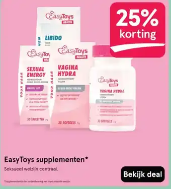 Etos EasyToys supplementen aanbieding