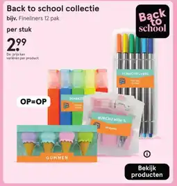 Etos Back to school collectie aanbieding