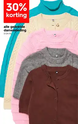 HEMA Alle gebreide dameskleding aanbieding