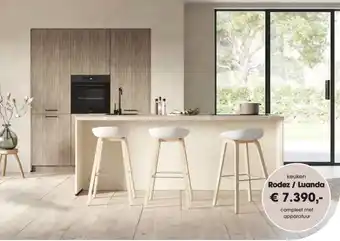 Superkeukens keuken Rodez /Luanda aanbieding