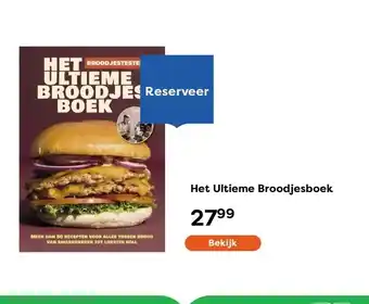 The Read Shop Het Ultieme Broodjesboek aanbieding