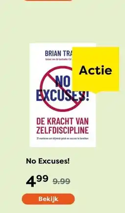 The Read Shop No Excuses! aanbieding