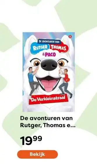 The Read Shop De avonturen van Rutger, Thomas en Paco 5 - De Verkleinstraal aanbieding