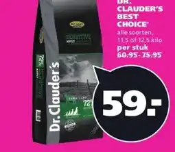 Ranzijn DR. CLAUDER'S BEST CHOICE aanbieding