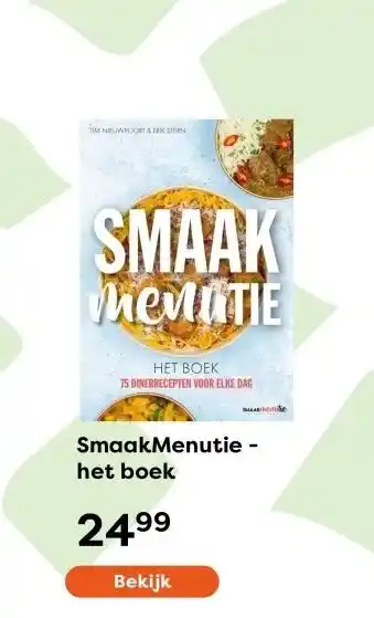 The Read Shop SmaakMenutie - het boek aanbieding