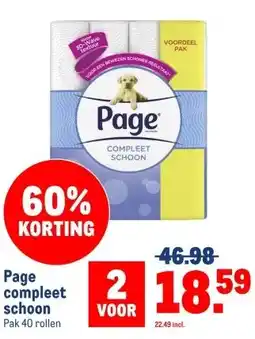 Makro Page compleet schoon aanbieding