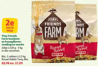 Maxi Zoo Tiny Friends Farm konijnen- en knaagdieren- voeding en snacks aanbieding