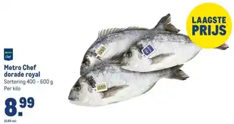 Makro Metro Chef dorade royal aanbieding