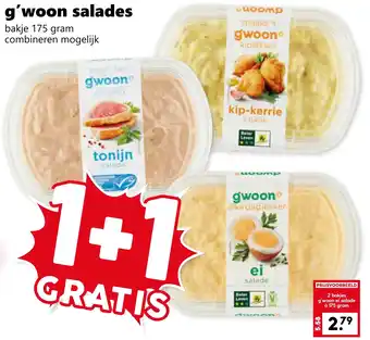 CoopCompact g'woon salades aanbieding