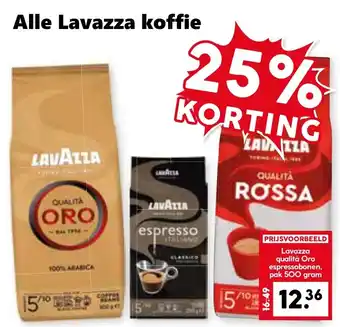 CoopCompact Alle Lavazza koffie aanbieding