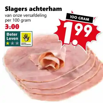 CoopCompact Slagers achterham aanbieding