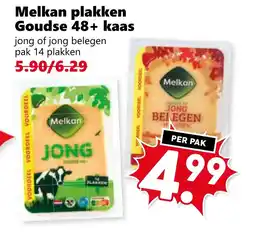 CoopCompact Melkan plakken Goudse 48+ kaas aanbieding