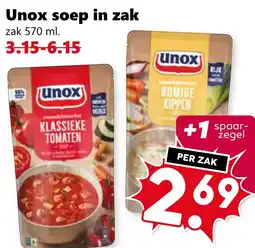 CoopCompact Unox soep in zak aanbieding