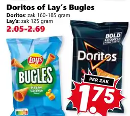CoopCompact Doritos of Lay's Bugles aanbieding