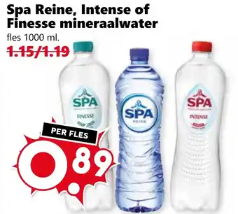 CoopCompact Spa Reine, Intense of Finesse mineraalwater aanbieding