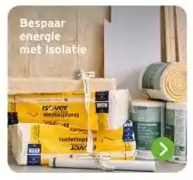 GAMMA Bespaar energie met isolatie aanbieding