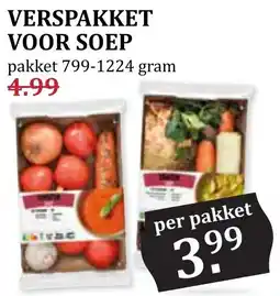 CoopCompact VERSPAKKET VOOR SOEP aanbieding
