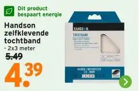 GAMMA Handson zelfklevende tochtband aanbieding