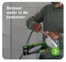 GAMMA Bespaar water in de badkamer aanbieding