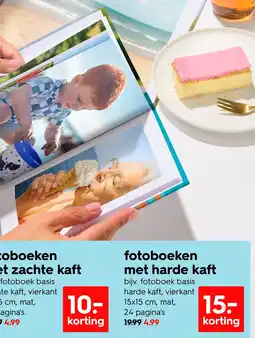 HEMA Fotoboeken met harde kaft aanbieding