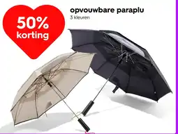HEMA Opvouwbare paraplu aanbieding