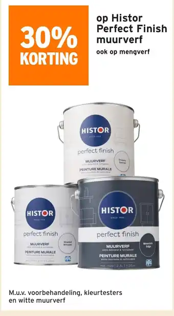 GAMMA Op histor perfect finish muurverf aanbieding