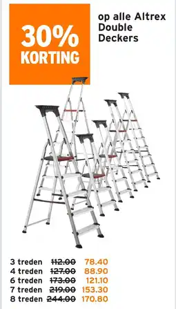 GAMMA Op alle altrex Double Deckers aanbieding