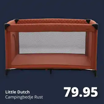 Baby & Tiener Little Dutch Campingbedje Rust aanbieding