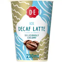 Jumbo Douwe Egberts Ready to Drink Ice Decaf Latte 230ML aanbieding
