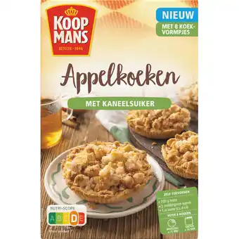 Jumbo Koopmans Appelkoeken Met Kaneelsuiker 375 g aanbieding