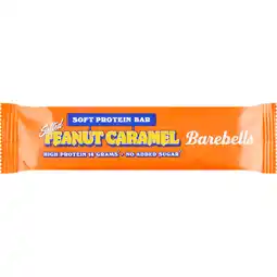 Jumbo Barebells Soft Protein Bar Peanut Caramel 55 g aanbieding