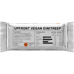 Jumbo Upfront Vegan Eiwitreep Speculaas 60 g aanbieding