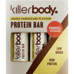 Jumbo Killerbody Snack Lemon Cheesecake 2+1 Gratis 3 x 40 g aanbieding