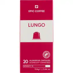 Jumbo Epic Coffee Lungo Koffiecups 20 Stuks aanbieding