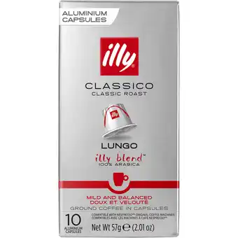 Jumbo Illy Lungo Classico Koffiecups 10 stuks aanbieding