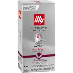 Jumbo illy Lungo Intenso Koffiecups 10 Stuks aanbieding