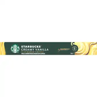 Jumbo Starbucks by Nespresso Creamy Vanilla 10 Koffiecups aanbieding